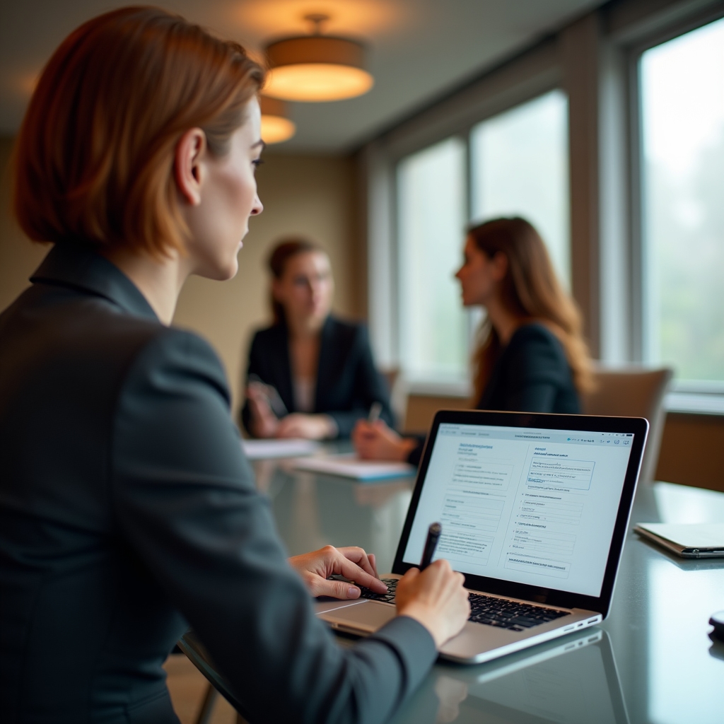 Professionelle Meeting-Dokumentation mit strukturierten Notizen